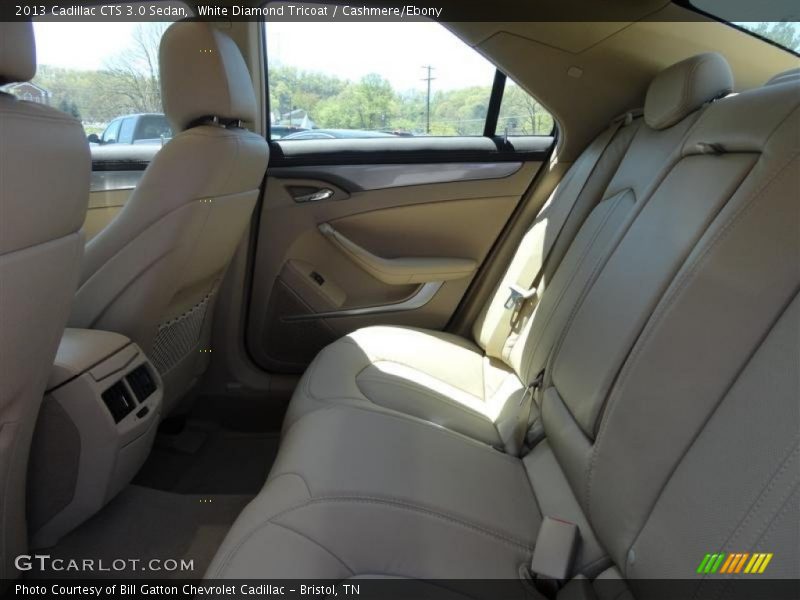 White Diamond Tricoat / Cashmere/Ebony 2013 Cadillac CTS 3.0 Sedan