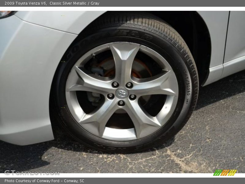 Classic Silver Metallic / Gray 2009 Toyota Venza V6
