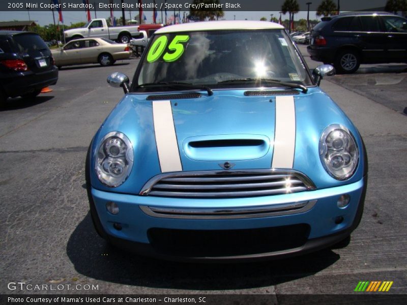 Electric Blue Metallic / Space Grey/Panther Black 2005 Mini Cooper S Hardtop