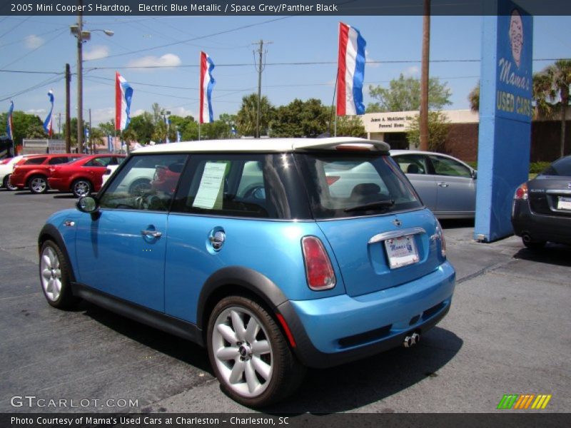 Electric Blue Metallic / Space Grey/Panther Black 2005 Mini Cooper S Hardtop