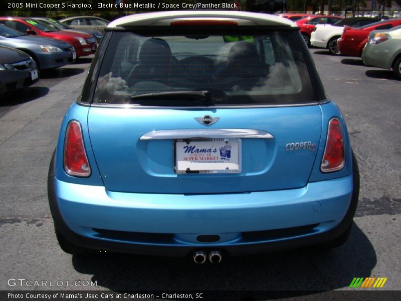 Electric Blue Metallic / Space Grey/Panther Black 2005 Mini Cooper S Hardtop