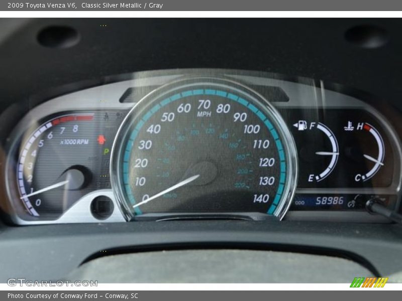 Classic Silver Metallic / Gray 2009 Toyota Venza V6