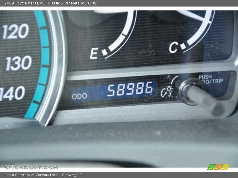 Classic Silver Metallic / Gray 2009 Toyota Venza V6