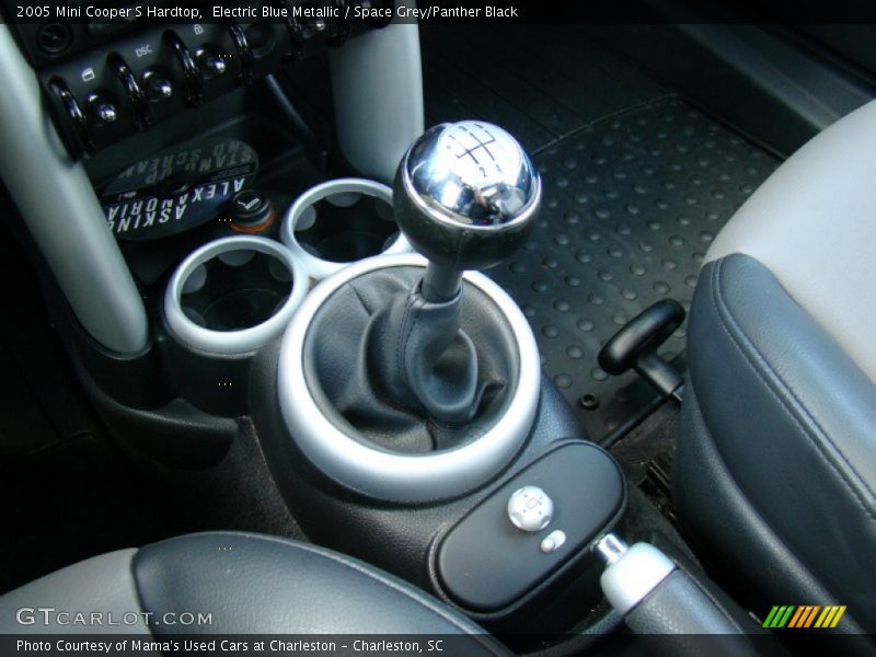 Electric Blue Metallic / Space Grey/Panther Black 2005 Mini Cooper S Hardtop