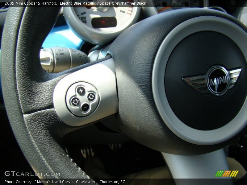 Electric Blue Metallic / Space Grey/Panther Black 2005 Mini Cooper S Hardtop
