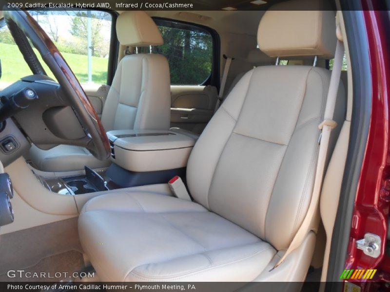 Infrared / Cocoa/Cashmere 2009 Cadillac Escalade Hybrid AWD