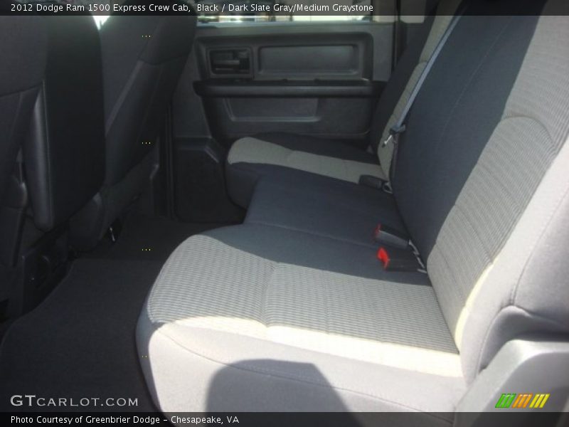 Black / Dark Slate Gray/Medium Graystone 2012 Dodge Ram 1500 Express Crew Cab