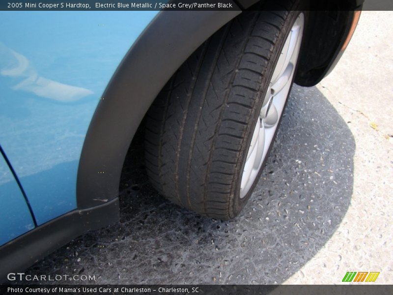 Electric Blue Metallic / Space Grey/Panther Black 2005 Mini Cooper S Hardtop