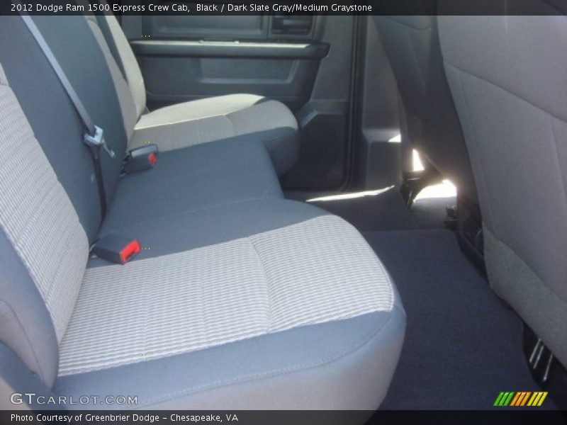 Black / Dark Slate Gray/Medium Graystone 2012 Dodge Ram 1500 Express Crew Cab