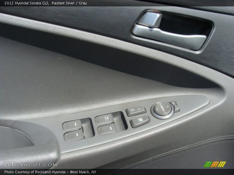 Radiant Silver / Gray 2012 Hyundai Sonata GLS
