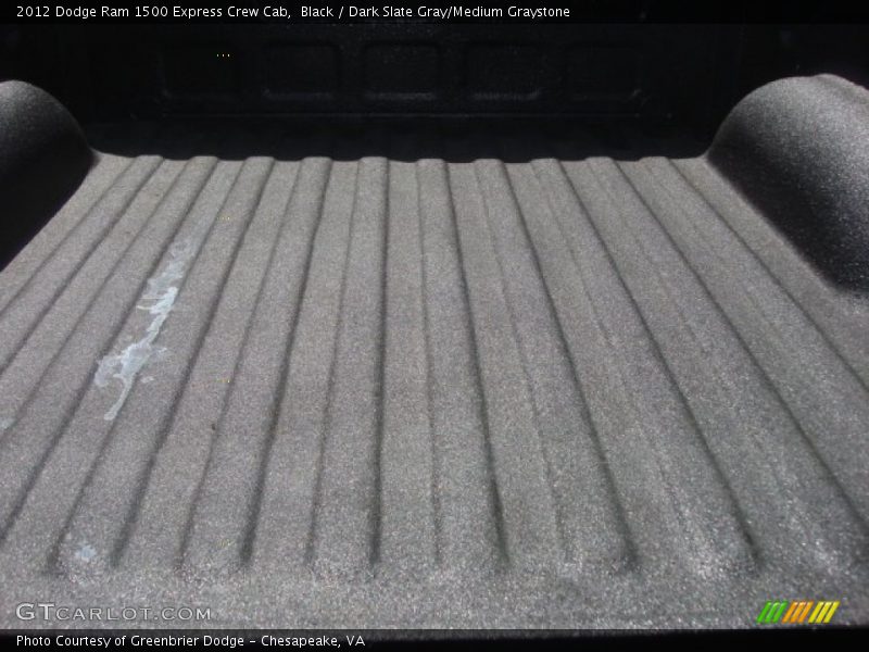 Black / Dark Slate Gray/Medium Graystone 2012 Dodge Ram 1500 Express Crew Cab