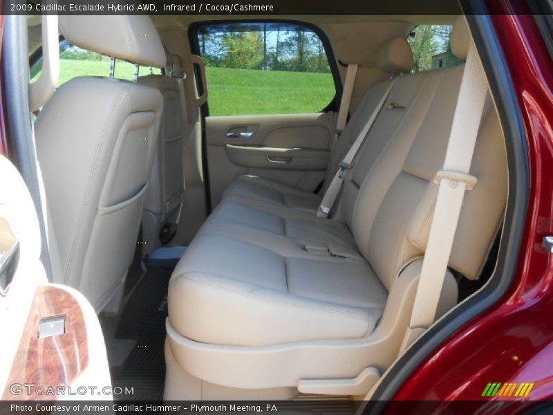 Infrared / Cocoa/Cashmere 2009 Cadillac Escalade Hybrid AWD