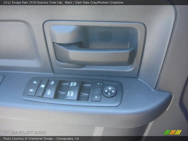 Black / Dark Slate Gray/Medium Graystone 2012 Dodge Ram 1500 Express Crew Cab