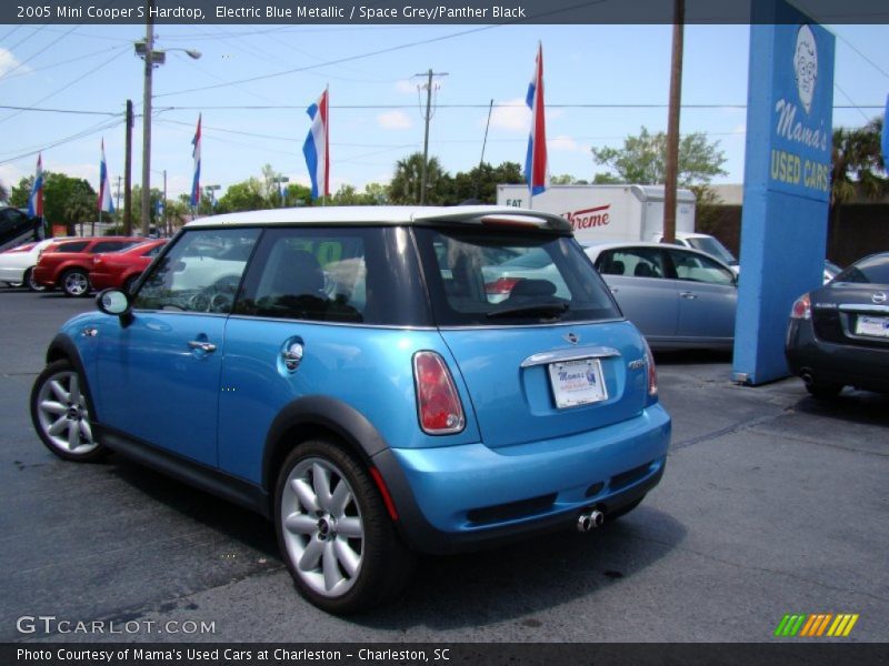 Electric Blue Metallic / Space Grey/Panther Black 2005 Mini Cooper S Hardtop