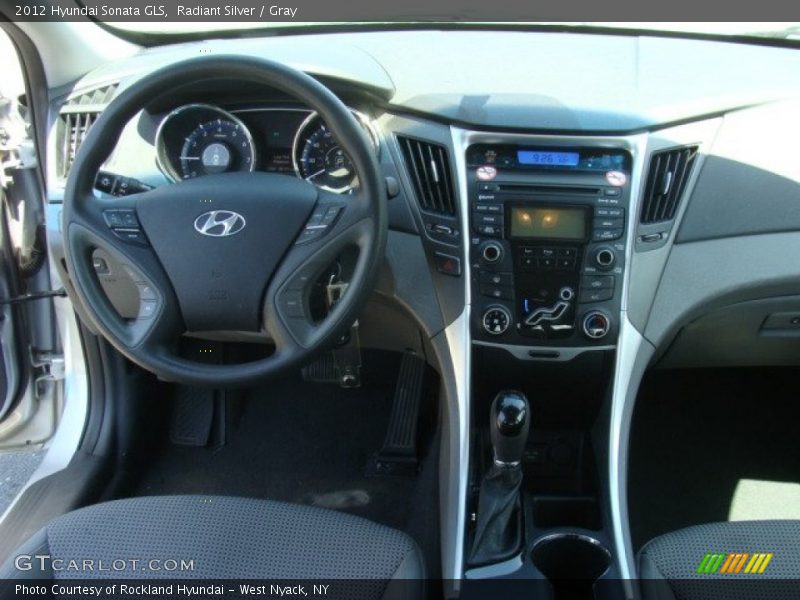 Radiant Silver / Gray 2012 Hyundai Sonata GLS