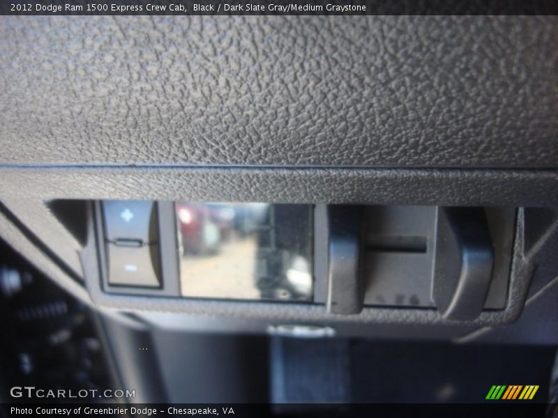 Black / Dark Slate Gray/Medium Graystone 2012 Dodge Ram 1500 Express Crew Cab