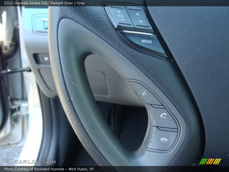 Radiant Silver / Gray 2012 Hyundai Sonata GLS
