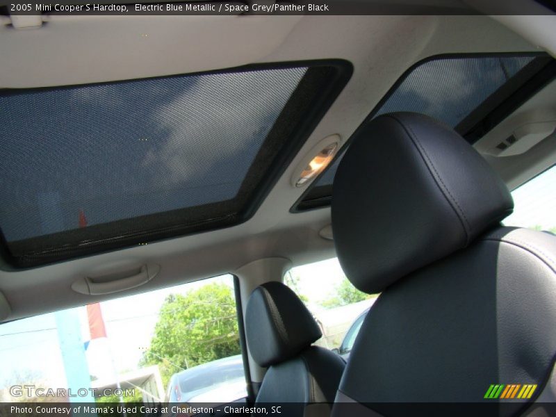 Electric Blue Metallic / Space Grey/Panther Black 2005 Mini Cooper S Hardtop