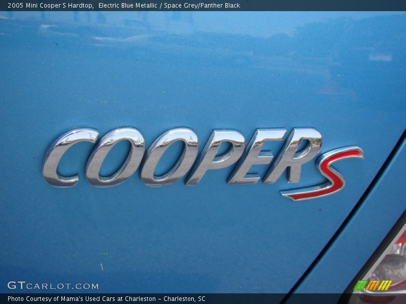 Electric Blue Metallic / Space Grey/Panther Black 2005 Mini Cooper S Hardtop