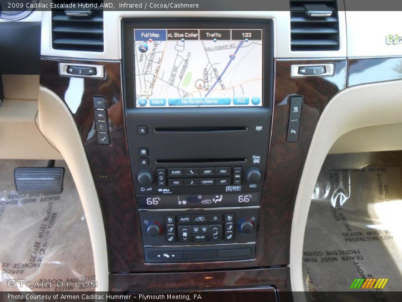 Infrared / Cocoa/Cashmere 2009 Cadillac Escalade Hybrid AWD