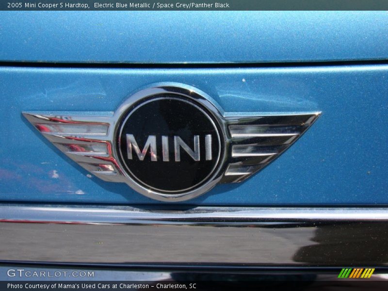 Electric Blue Metallic / Space Grey/Panther Black 2005 Mini Cooper S Hardtop