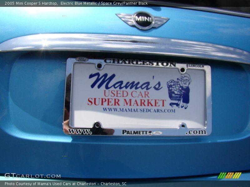 Electric Blue Metallic / Space Grey/Panther Black 2005 Mini Cooper S Hardtop