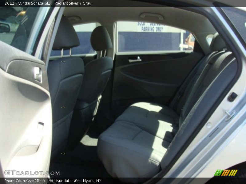 Radiant Silver / Gray 2012 Hyundai Sonata GLS