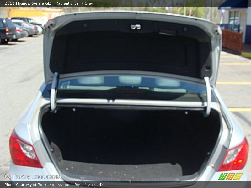 Radiant Silver / Gray 2012 Hyundai Sonata GLS