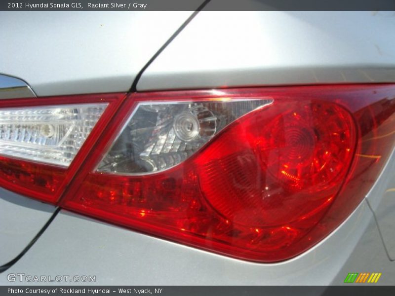 Radiant Silver / Gray 2012 Hyundai Sonata GLS