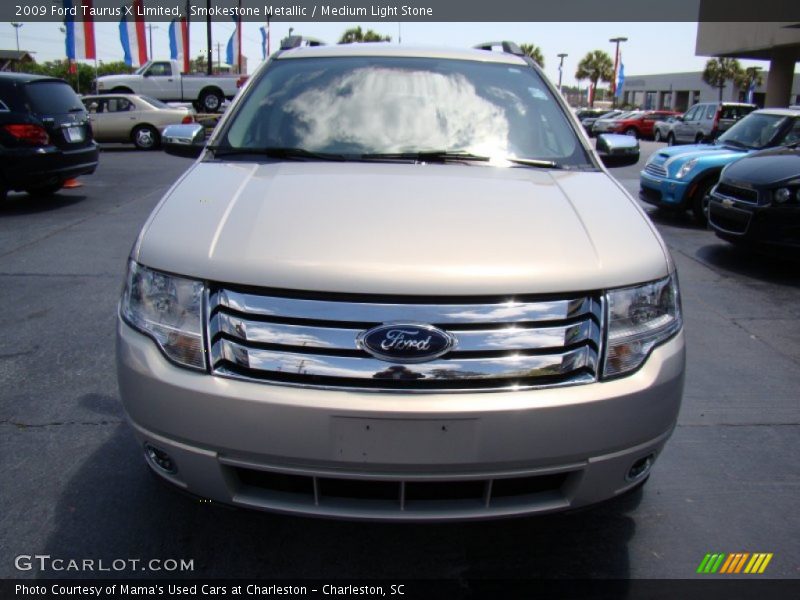 Smokestone Metallic / Medium Light Stone 2009 Ford Taurus X Limited
