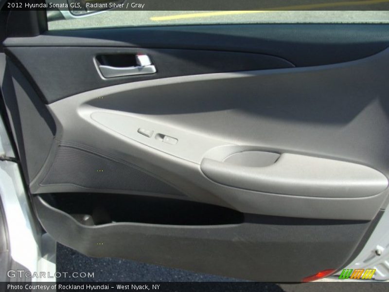 Radiant Silver / Gray 2012 Hyundai Sonata GLS