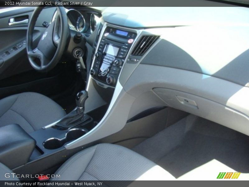 Radiant Silver / Gray 2012 Hyundai Sonata GLS