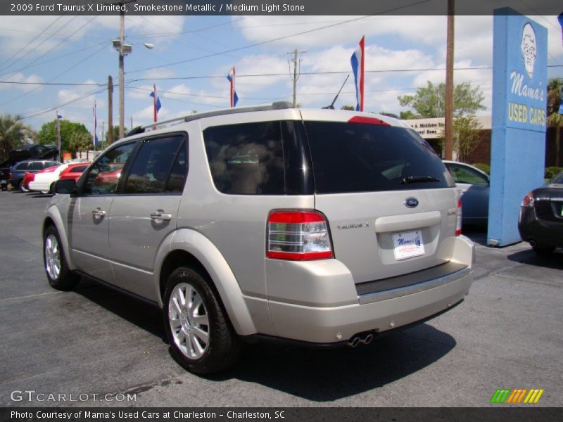 Smokestone Metallic / Medium Light Stone 2009 Ford Taurus X Limited