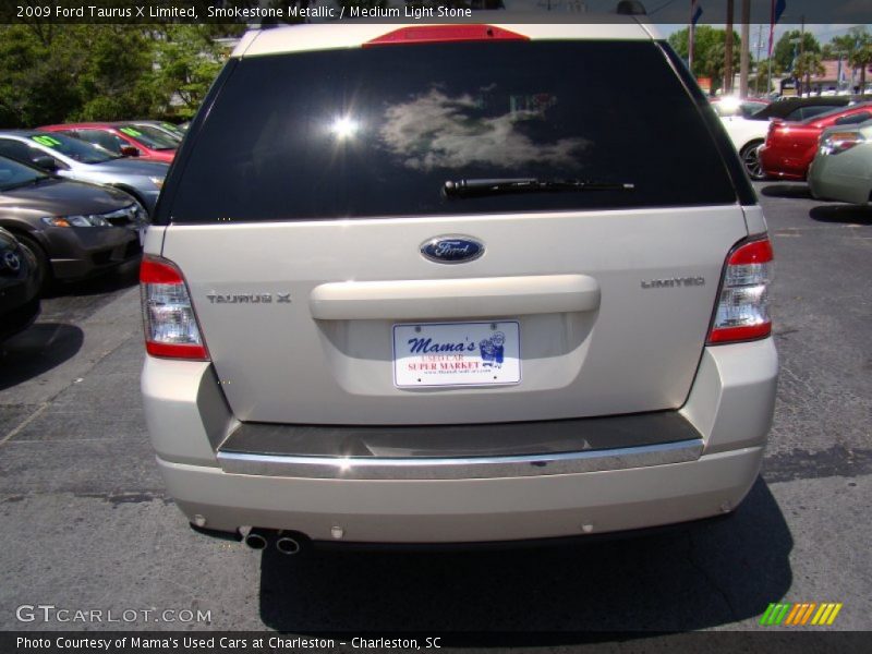 Smokestone Metallic / Medium Light Stone 2009 Ford Taurus X Limited