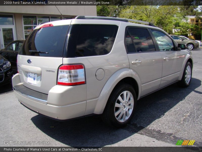 Smokestone Metallic / Medium Light Stone 2009 Ford Taurus X Limited
