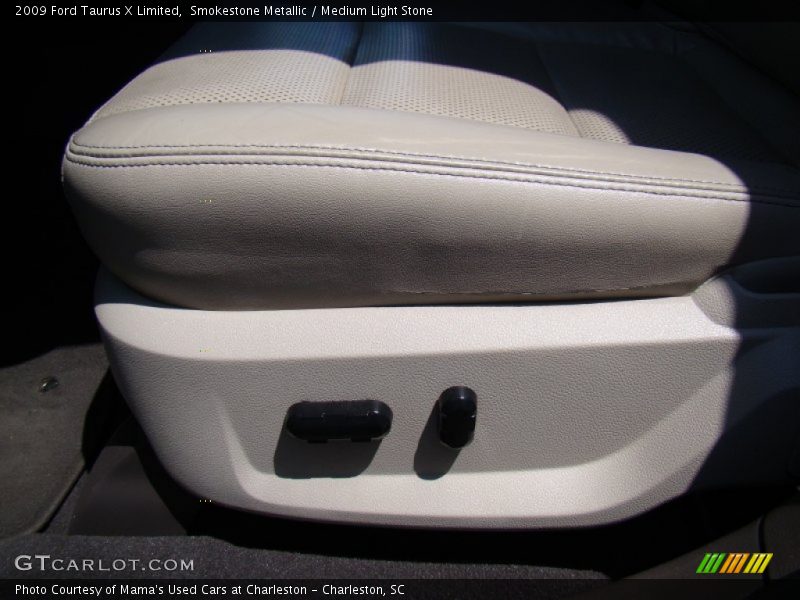 Smokestone Metallic / Medium Light Stone 2009 Ford Taurus X Limited