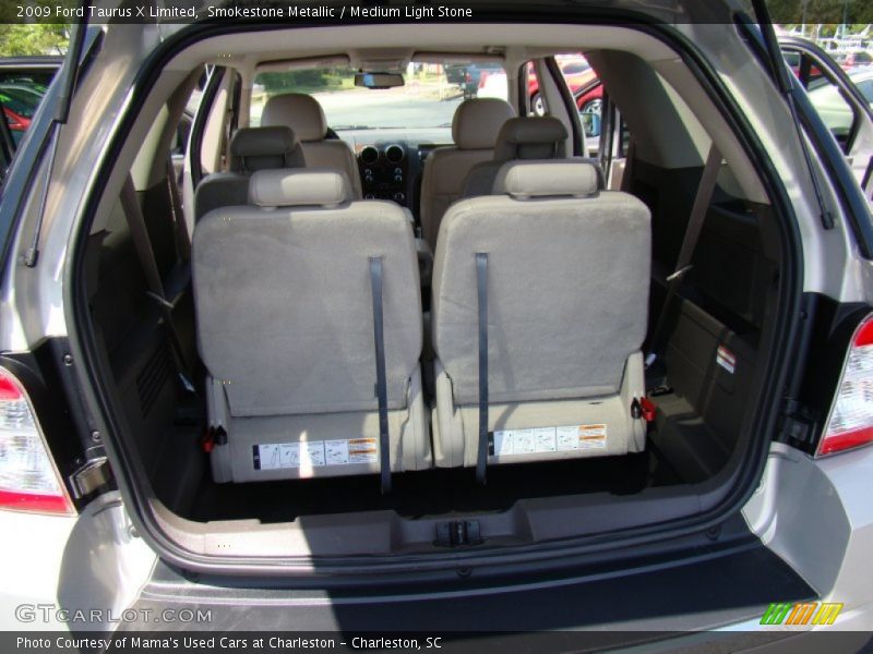 Smokestone Metallic / Medium Light Stone 2009 Ford Taurus X Limited