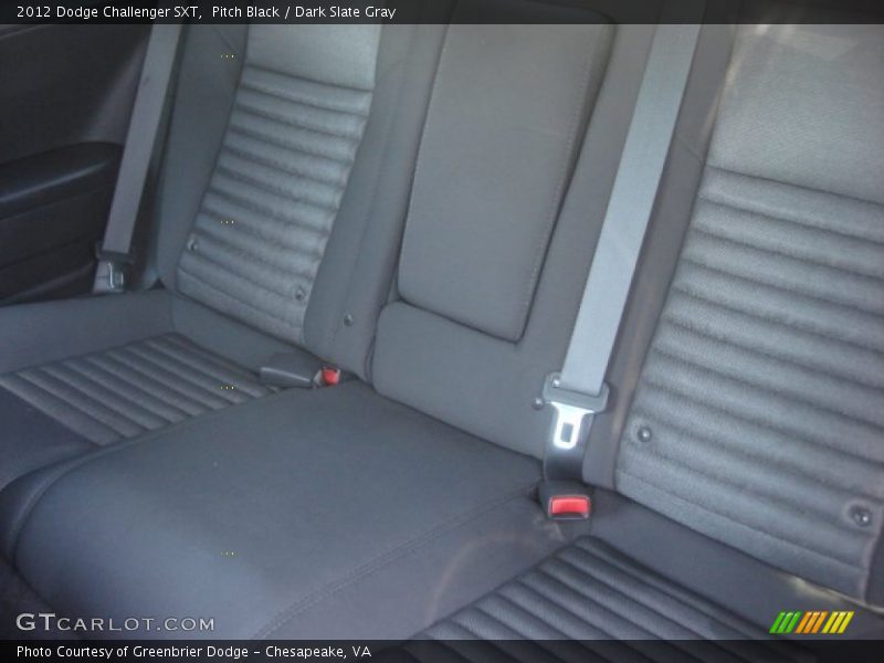 Pitch Black / Dark Slate Gray 2012 Dodge Challenger SXT