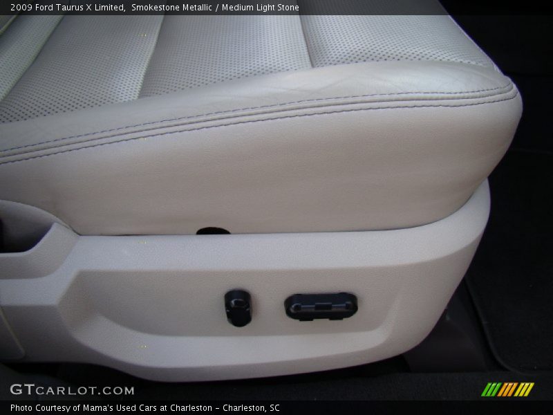 Smokestone Metallic / Medium Light Stone 2009 Ford Taurus X Limited