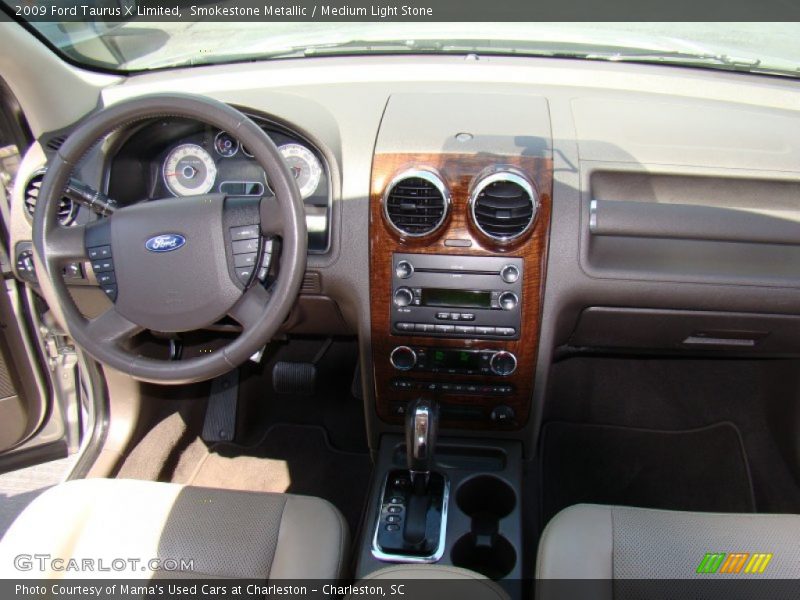 Smokestone Metallic / Medium Light Stone 2009 Ford Taurus X Limited