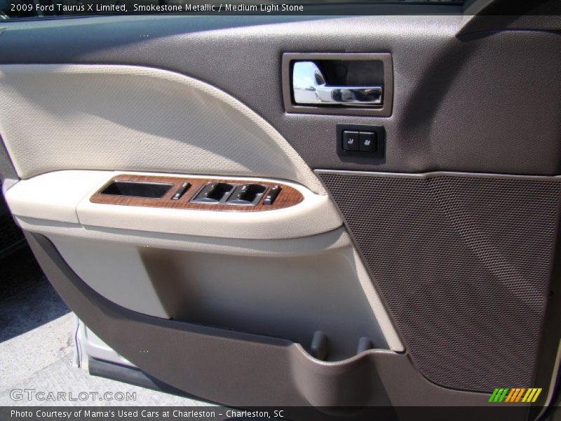 Smokestone Metallic / Medium Light Stone 2009 Ford Taurus X Limited