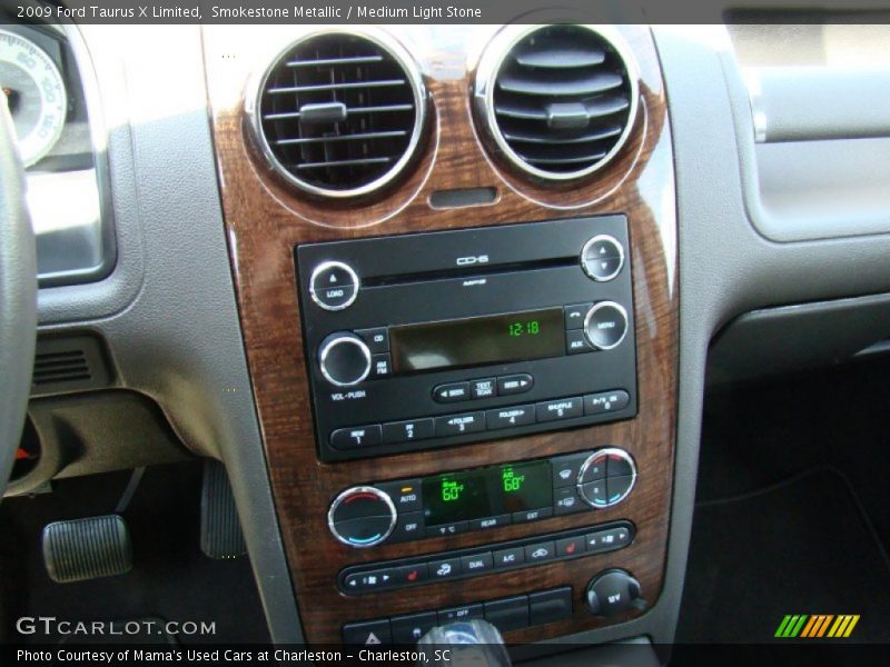 Smokestone Metallic / Medium Light Stone 2009 Ford Taurus X Limited