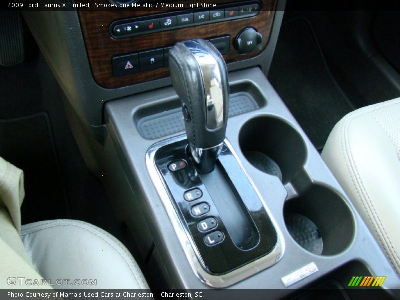 Smokestone Metallic / Medium Light Stone 2009 Ford Taurus X Limited