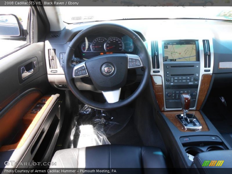 Black Raven / Ebony 2008 Cadillac STS V8