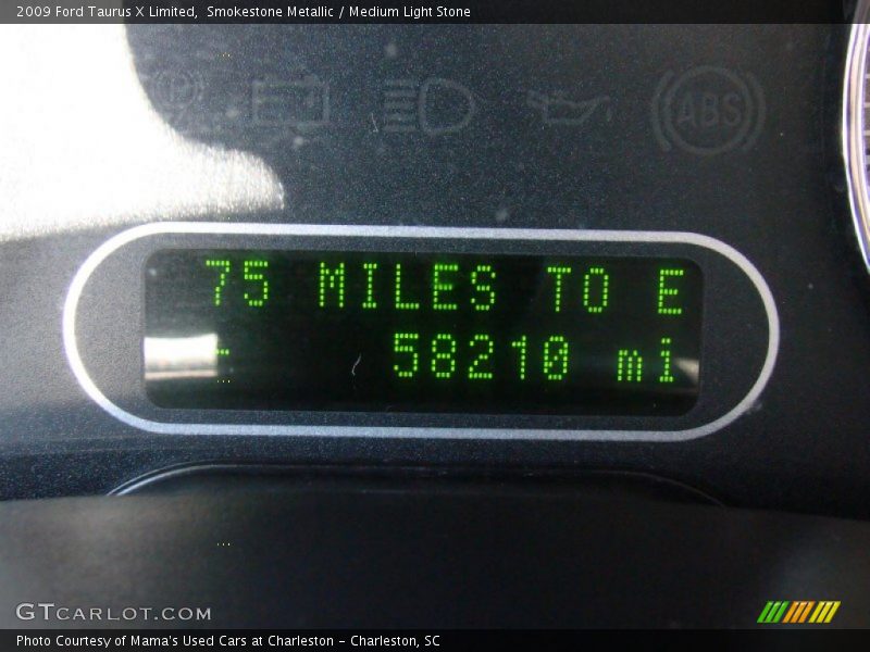 Smokestone Metallic / Medium Light Stone 2009 Ford Taurus X Limited