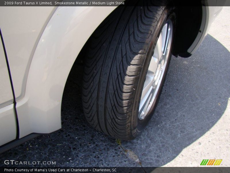 Smokestone Metallic / Medium Light Stone 2009 Ford Taurus X Limited