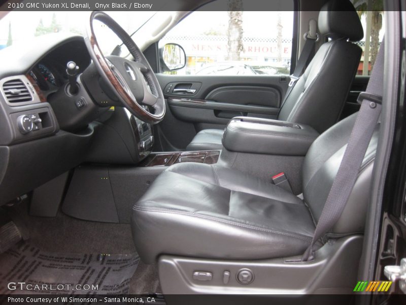 Onyx Black / Ebony 2010 GMC Yukon XL Denali