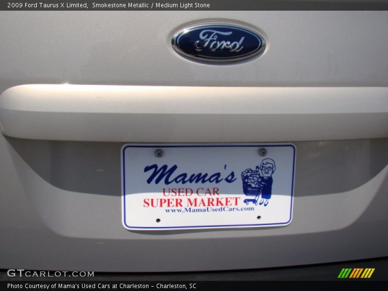 Smokestone Metallic / Medium Light Stone 2009 Ford Taurus X Limited