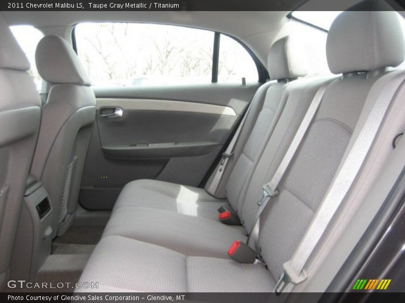Taupe Gray Metallic / Titanium 2011 Chevrolet Malibu LS