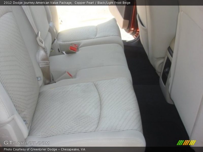 Copper Pearl / Black/Light Frost Beige 2012 Dodge Journey American Value Package